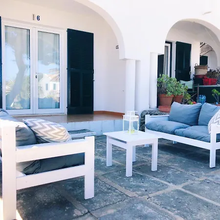 Happy Menorca Duplex ,piscina,aire Acondicionado,wiffi شقة *