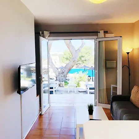 Happy Menorca Duplex ,piscina,aire Acondicionado,wiffi アパート *